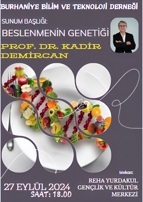 BESLENMENİN GENETİĞİ  PROF.DR KADİR DEMİRCAN