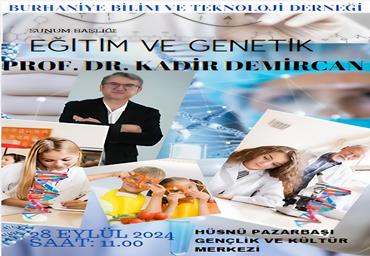 EĞİTİM VE GENETİK PROF.DR KADİR DEMİRCAN